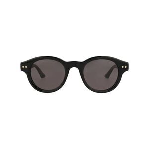 Montblanc Round-Frame Recycled Acetate Sunglasses Black Mens